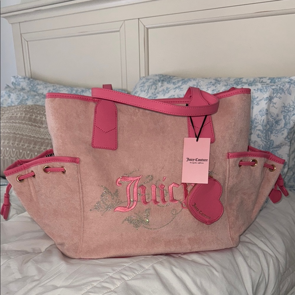 Juicy Couture Winging It Tote Bag in Pink